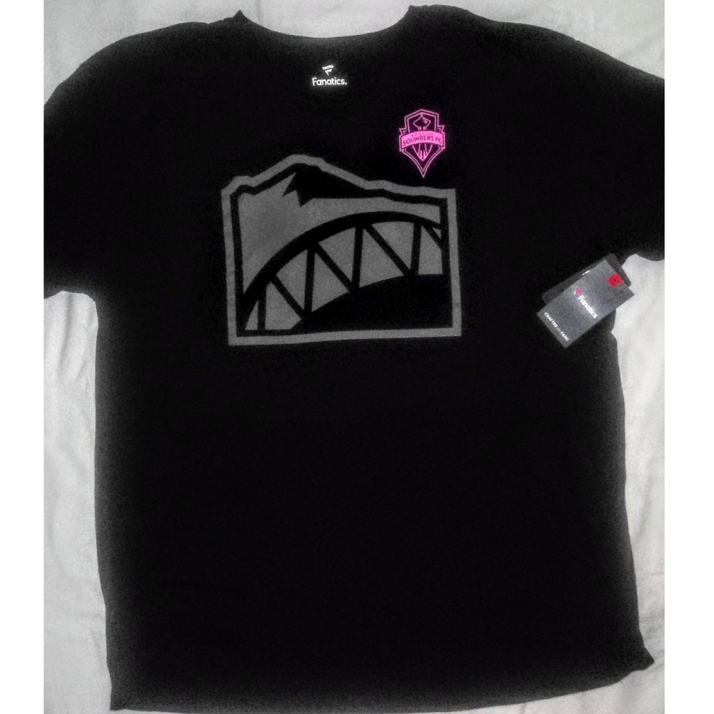 Seattle Sounders Bridge Jersey Hook Fanatics Tee